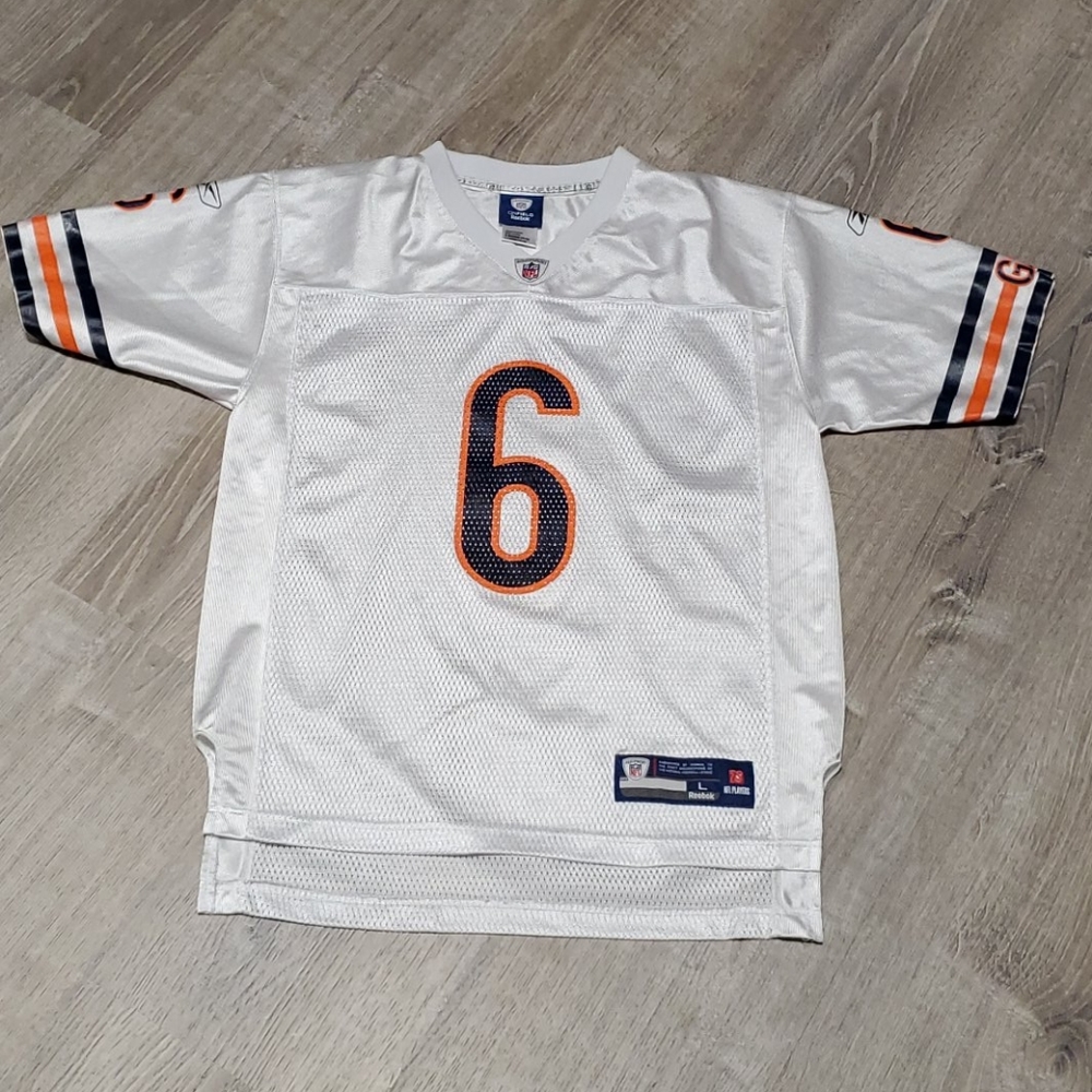 Reebok Jersey Top Chicago Bears Jay Culter #6 kids size L
